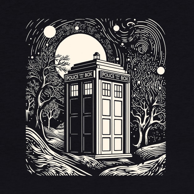 Tardis Tarot by DesignedbyWizards